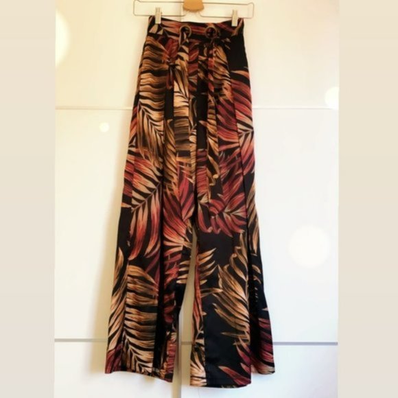 SHEIKE Floral Castaway High Waisted Wide Leg Pants - Picture 13 of 13